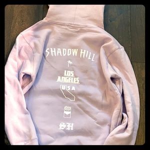 Shadow Hill Purple Crystal oversized hoodie size M